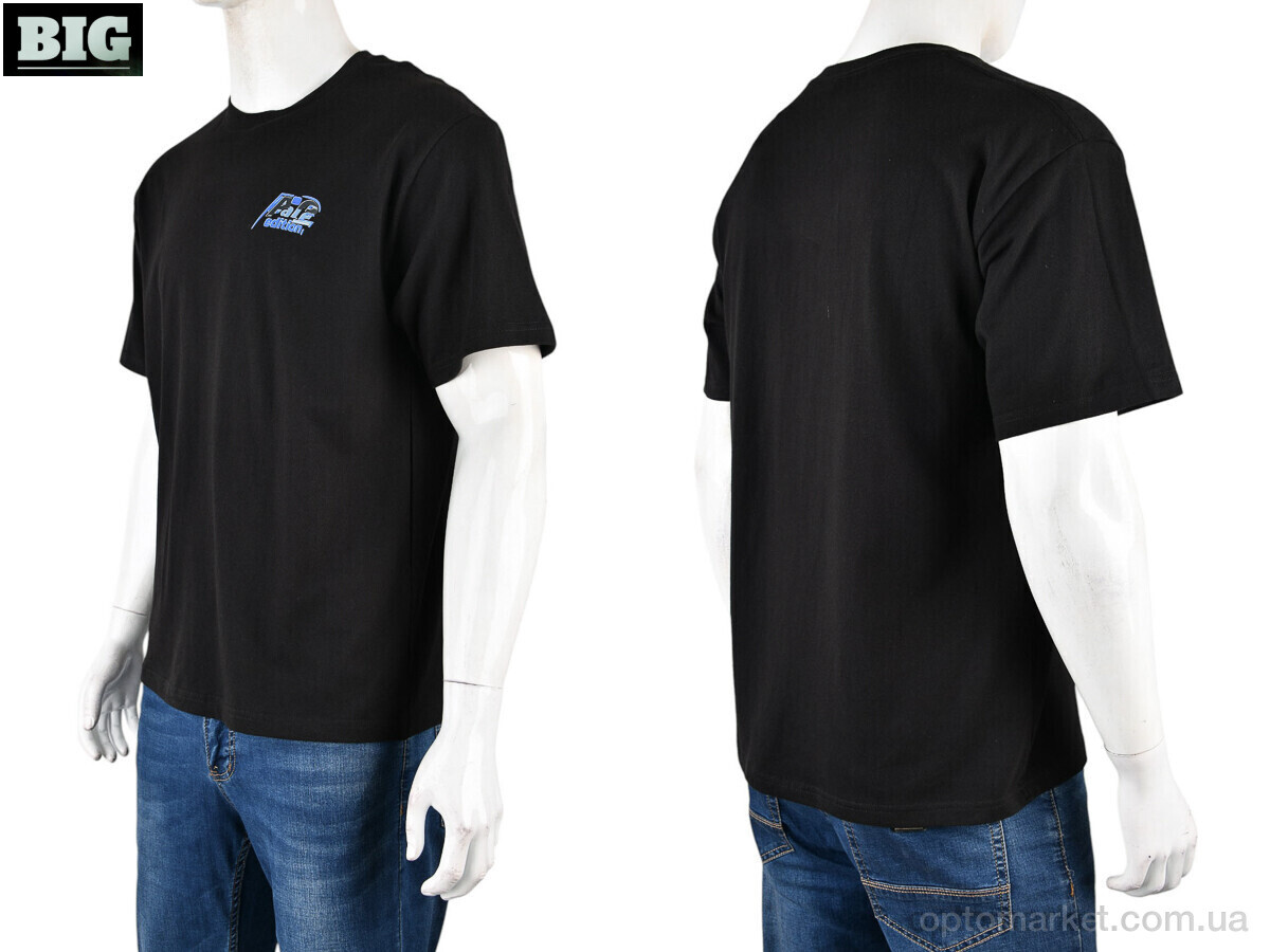 Купить Футболка чоловічі 4072-M04-1 black Ale Edition чорний, фото 3