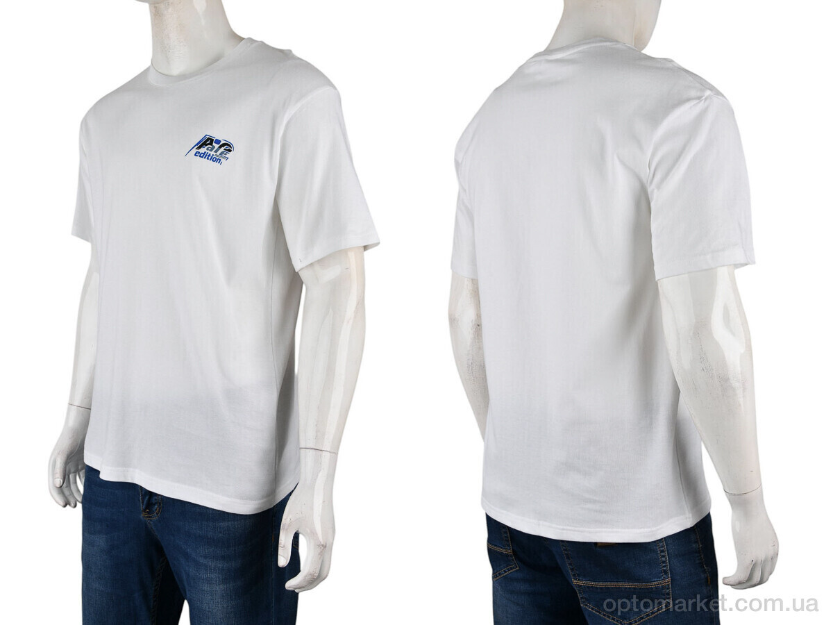 Купить Футболка чоловічі 4072-M04-2 white Ale Edition білий, фото 3