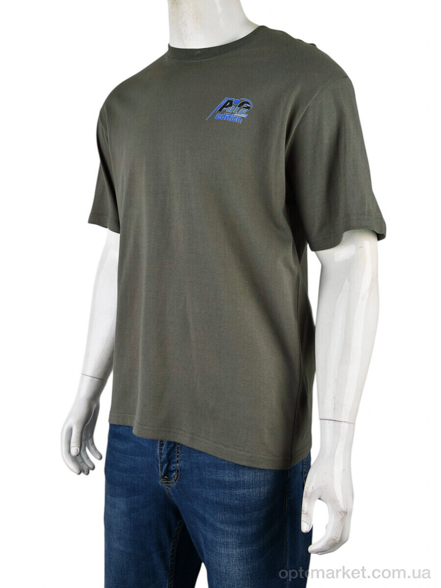 Купить Футболка чоловічі 4072-M04-4 khaki Ale Edition хакі, фото 1