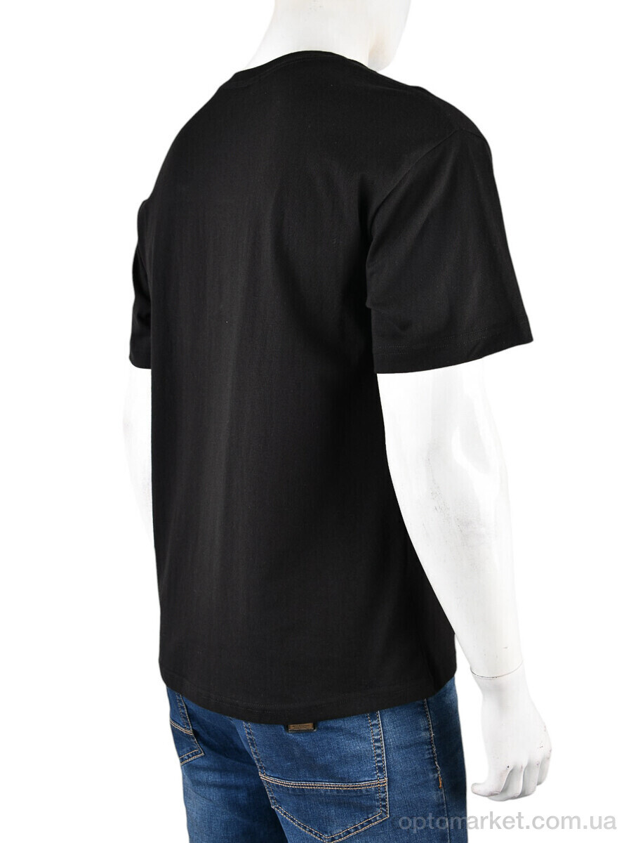 Купить Футболка чоловічі 4072-M06-1 black Ale Edition чорний, фото 2