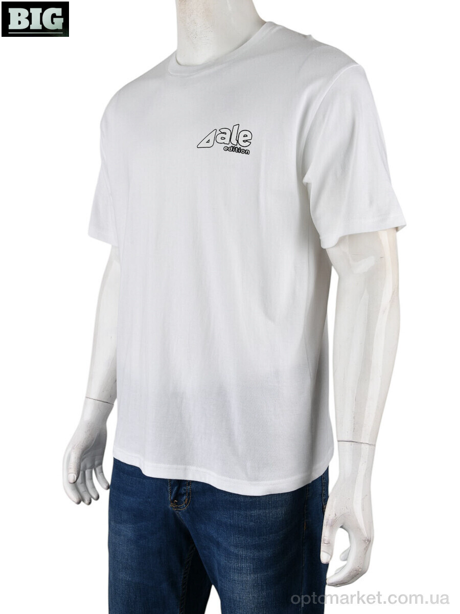 Купить Футболка чоловічі 4072-M06-2 white Ale Edition білий, фото 1