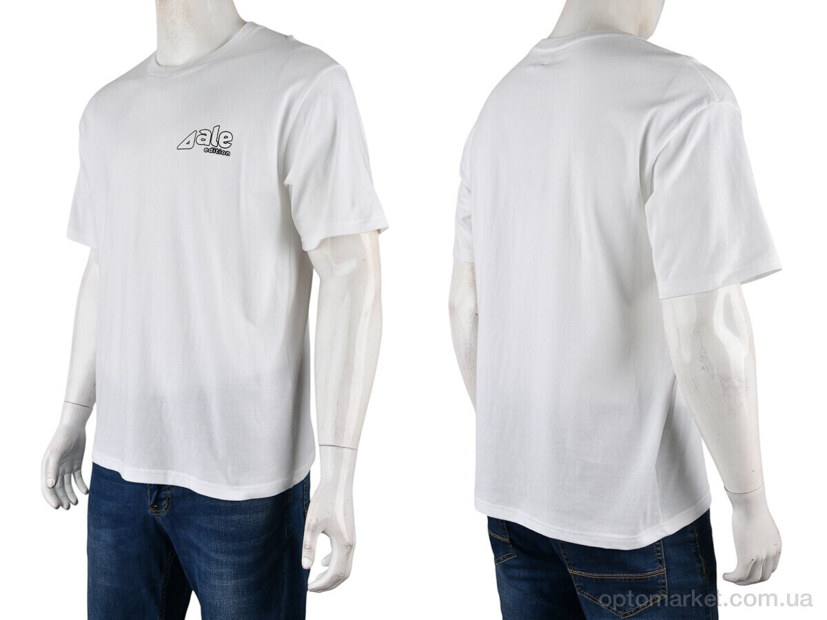 Купить Футболка чоловічі 4072-M06-2 white Ale Edition білий, фото 3