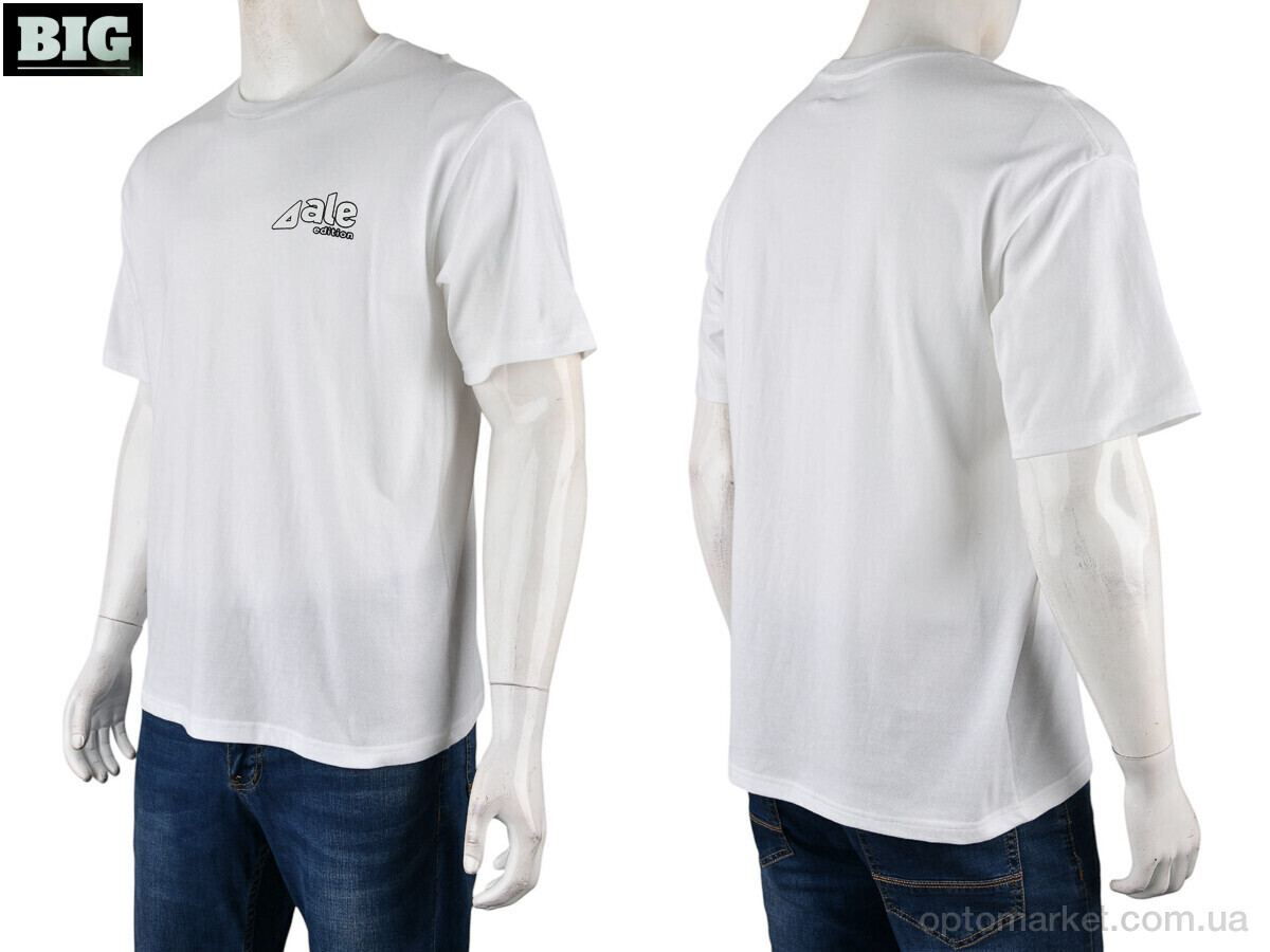 Купить Футболка чоловічі 4072-M06-2 white Ale Edition білий, фото 3