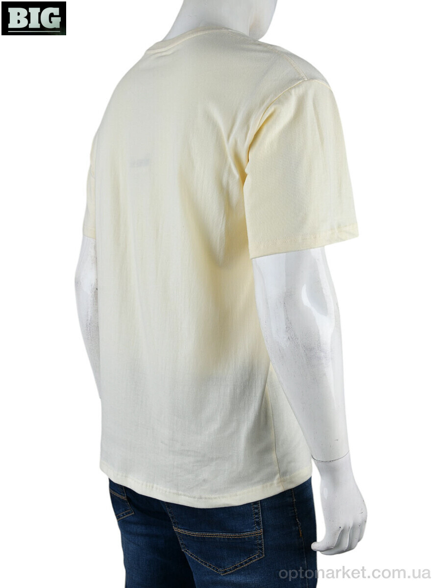 Купить Футболка чоловічі 4072-M06-3 yellow Ale Edition жовтий, фото 2