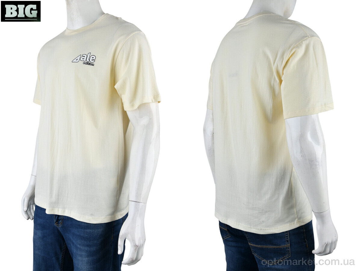 Купить Футболка чоловічі 4072-M06-3 yellow Ale Edition жовтий, фото 3