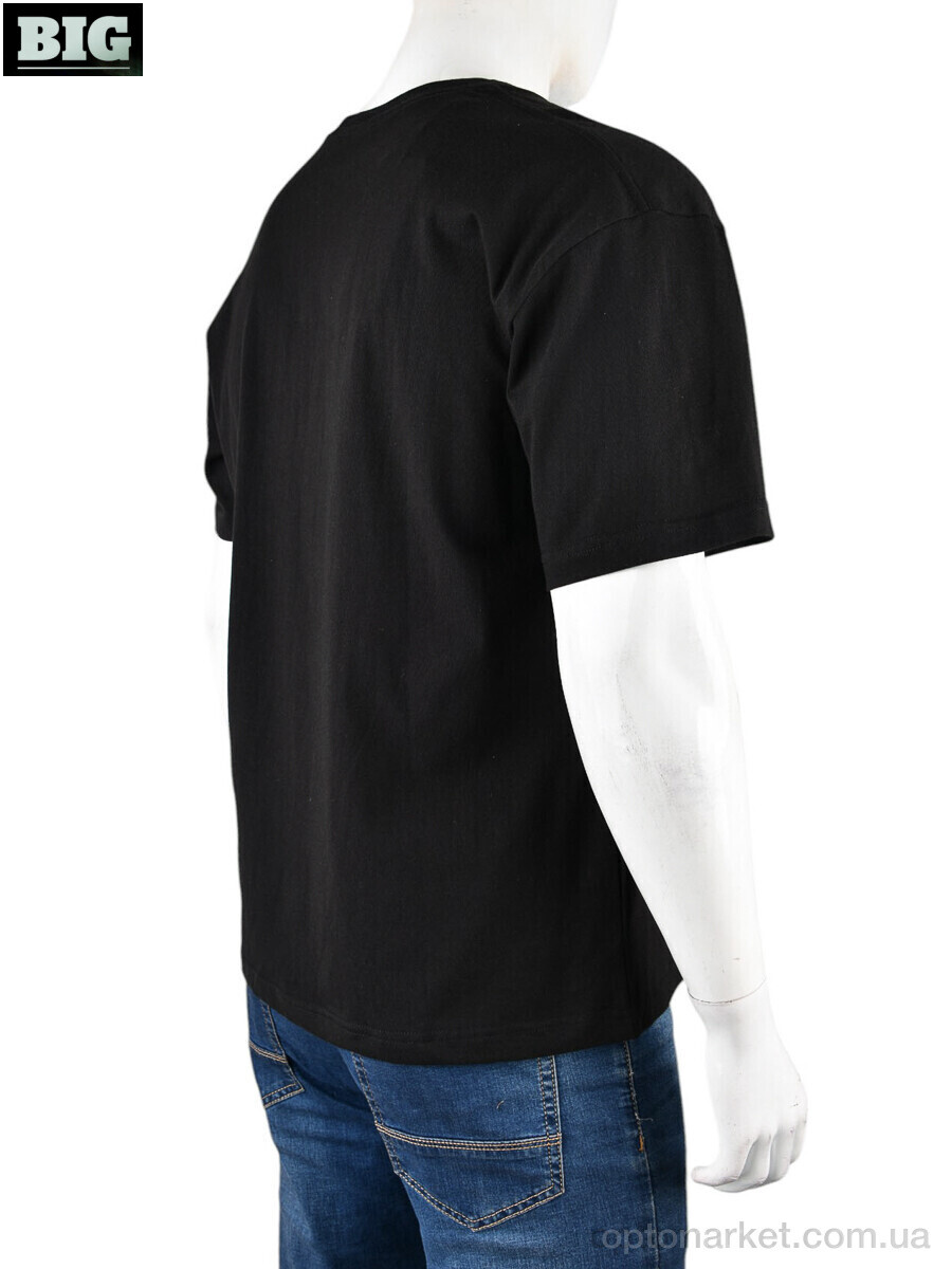 Купить Футболка чоловічі 4072-M07-1 black Ale Edition чорний, фото 2
