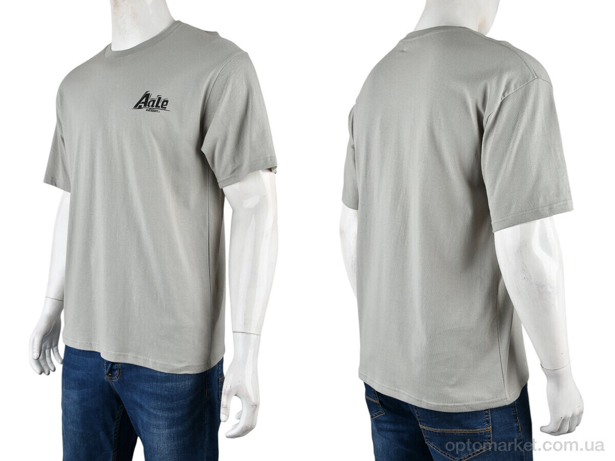 Купить Футболка чоловічі 4072-M07-4 grey Ale Edition сірий, фото 3