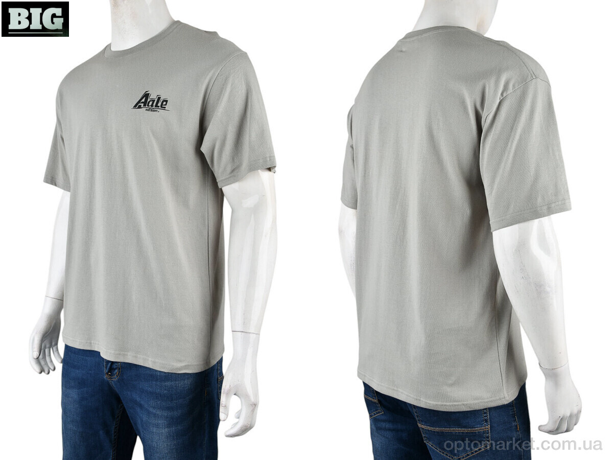 Купить Футболка чоловічі 4072-M07-4 grey Ale Edition сірий, фото 3
