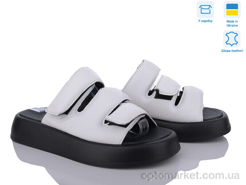 Купить Шльопанці жіночі 4074-59 білий A.N.I.One білий, фото 1