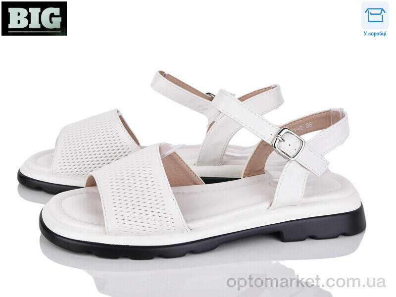 Купить Босоніжки жіночі 4075-DZ01-2 PLPS білий, фото 1