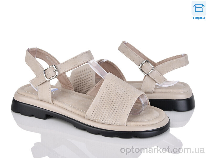 Купить Босоніжки жіночі 4075-DZ01-3 PLPS бежевий, фото 1