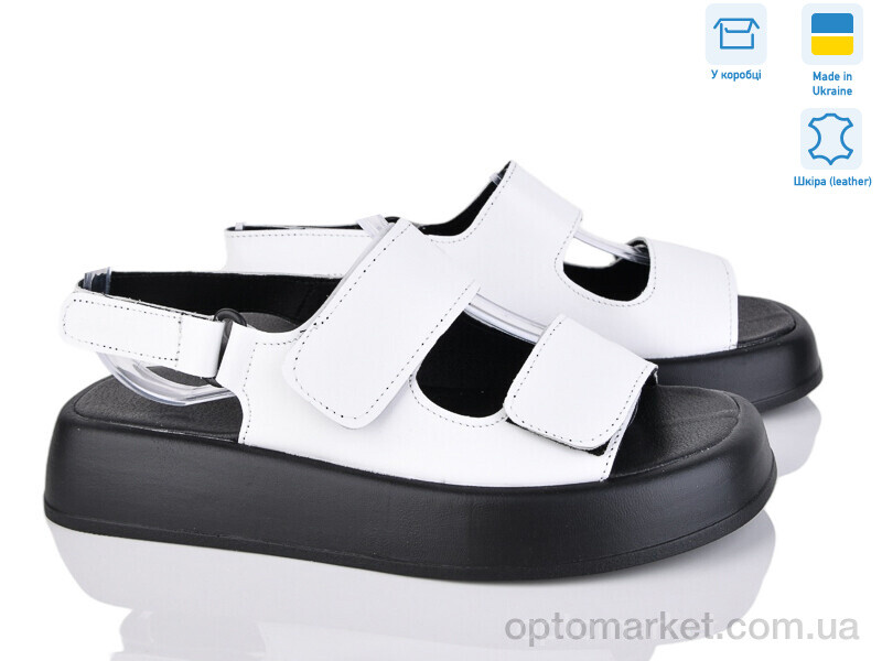 Купить Босоніжки жіночі 4077-59 б.ш. A.N.I.One білий, фото 1