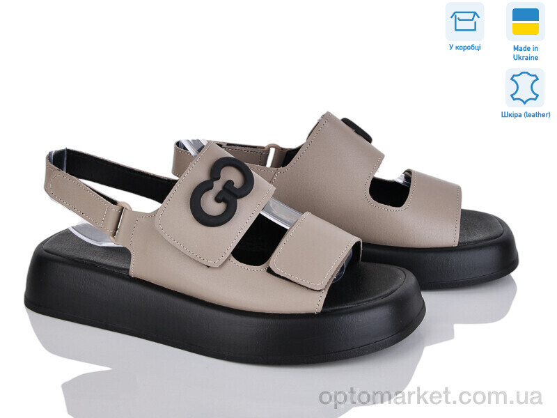 Купить Босоніжки жіночі 4077-GG кор. к. IT Style коричневий, фото 1