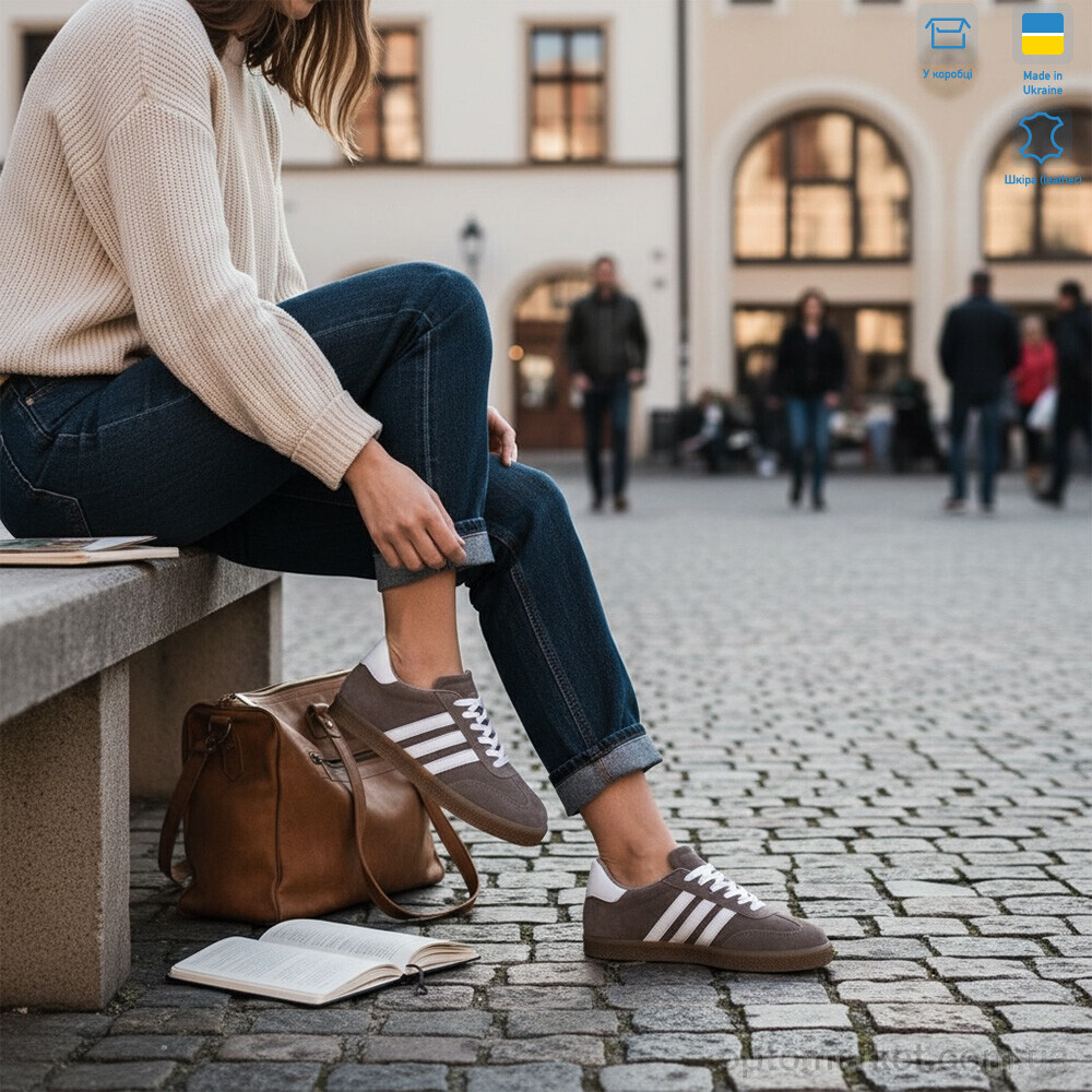 Купить Кросівки жіночі 408-10 Tamei коричневий, фото 2