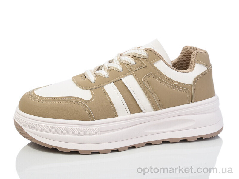 Купить Кросівки жіночі 408-5 Ouqidageni бежевий, фото 1