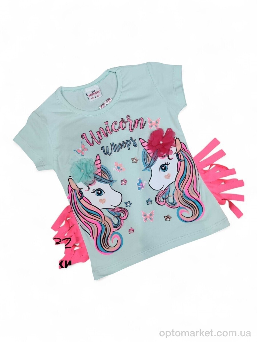 Купить Футболка дитячі 4082 м'ятний Whoops Kids зелений, фото 1