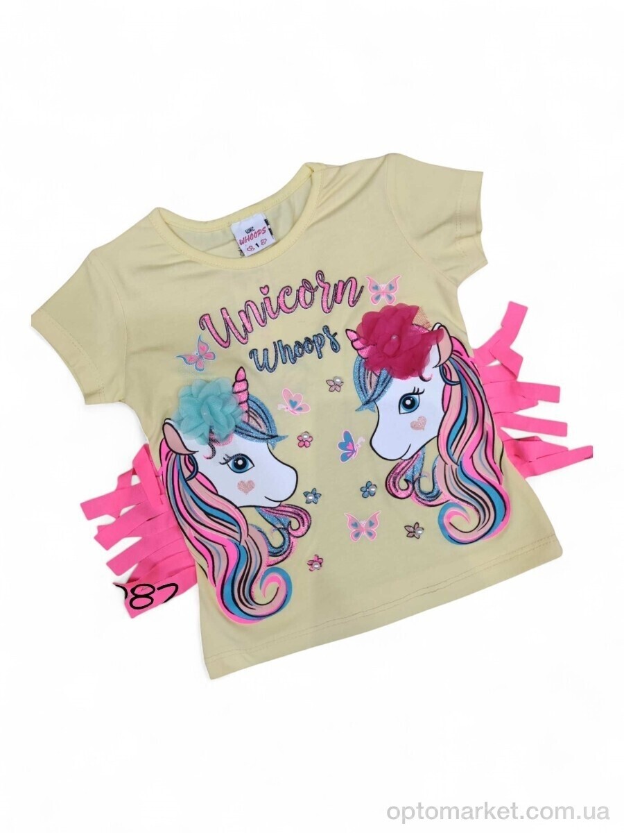 Купить Футболка дитячі 4082 жовтий Whoops Kids жовтий, фото 1