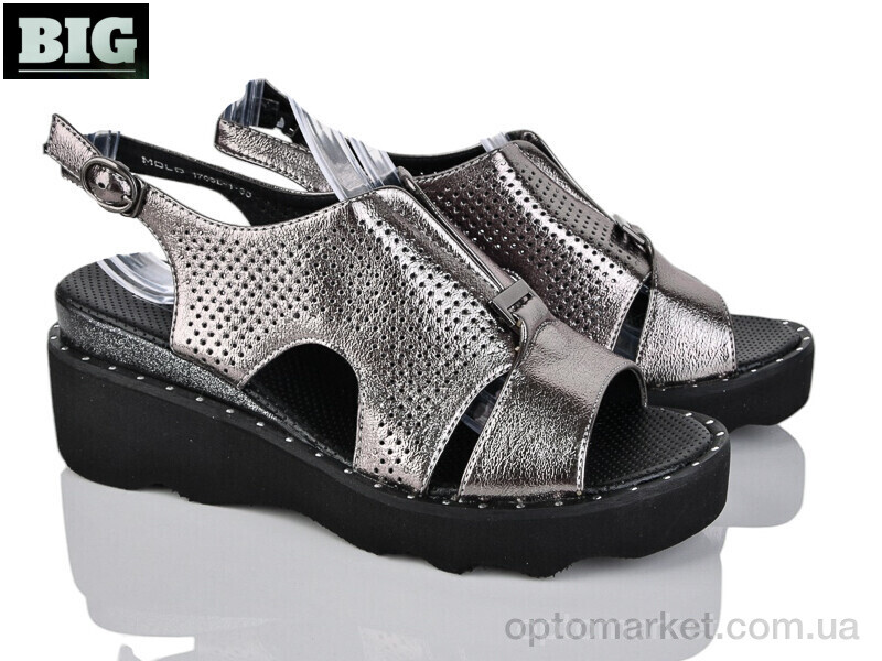 Купить Босоніжки жіночі 4084-1703L-1 Molo графіт, фото 1