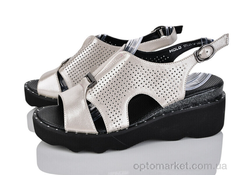 Купить Босоніжки жіночі 4084-1703L-3 Molo бежевий, фото 1