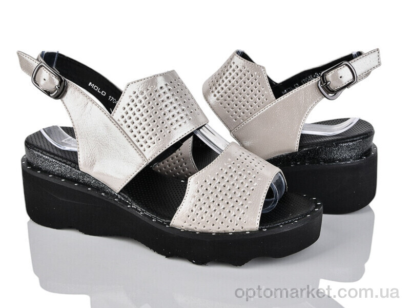 Купить Босоніжки жіночі 4084-1704L-3 Molo бежевий, фото 1