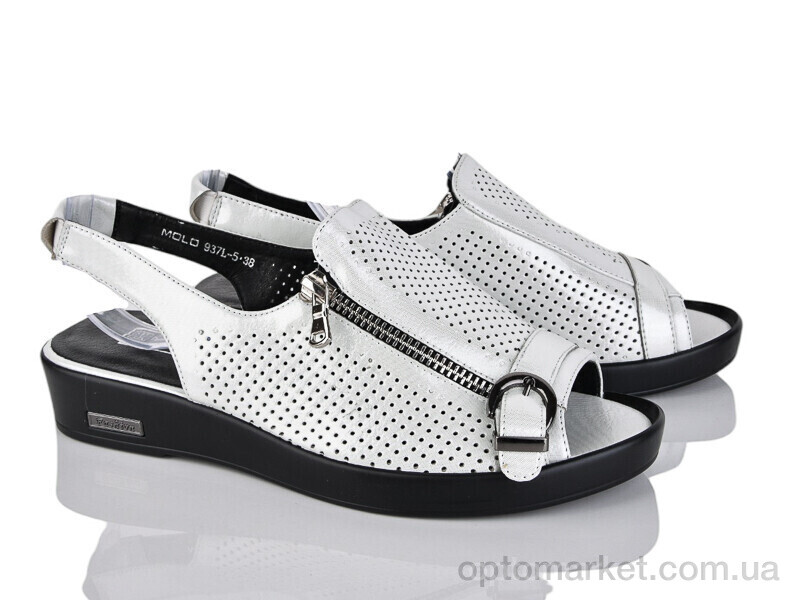 Купить Босоніжки жіночі 4084-937L-5 Molo білий, фото 1