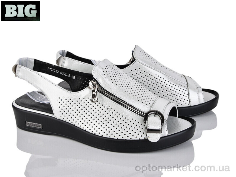 Купить Босоніжки жіночі 4084-937L-5 Molo білий, фото 1