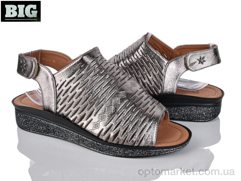 Купить Босоніжки жіночі 4084-947L-1 Molo срібний, фото 1
