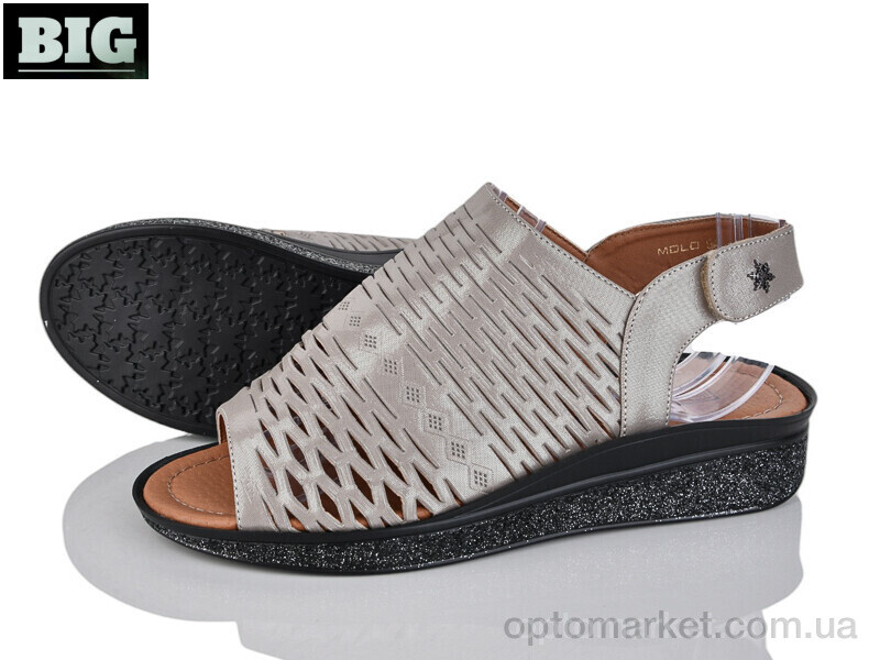 Купить Босоніжки жіночі 4084-947L-2 Molo сірий, фото 1