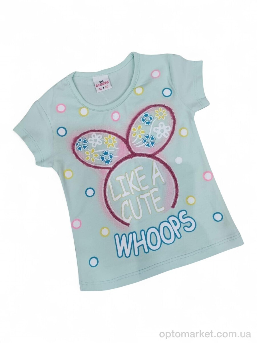Купить Футболка дитячі 4084 м'ятний Whoops Kids зелений, фото 1