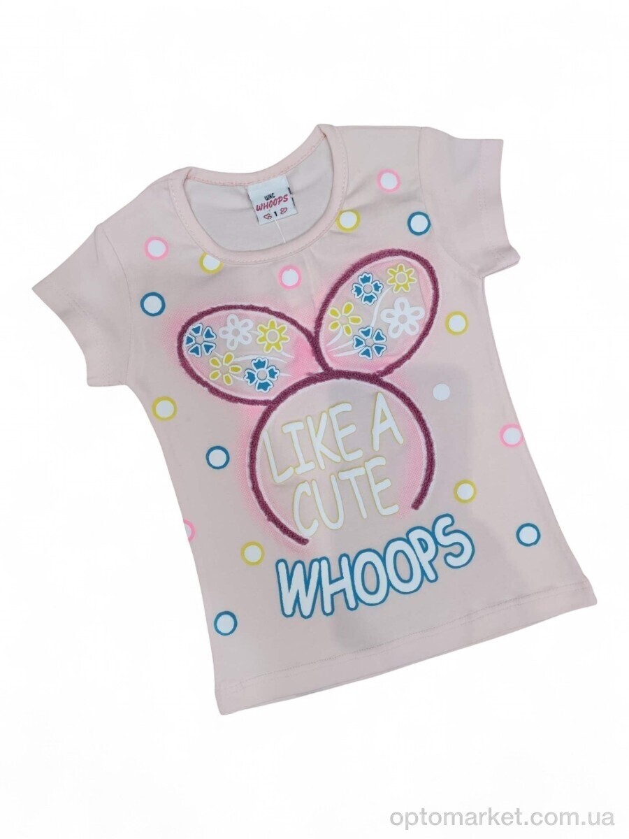 Купить Футболка дитячі 4084 пудра Whoops Kids рожевий, фото 1