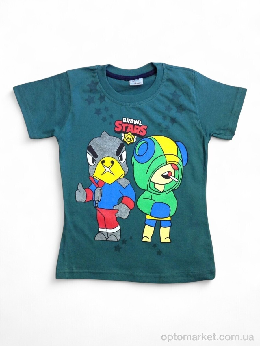 Купить Футболка дитячі 4084 т.зелений Basak Kids зелений, фото 1