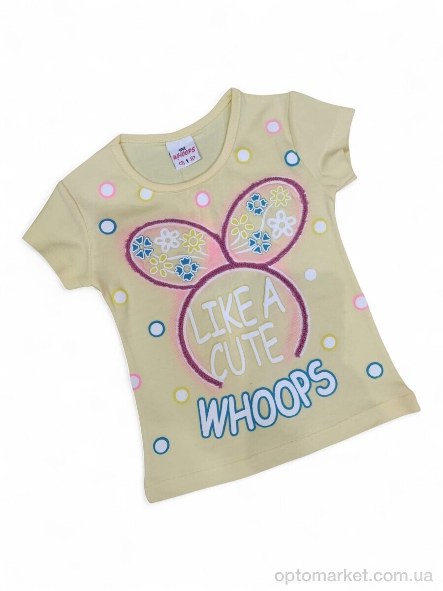 Купить Футболка дитячі 4084 жовтий Whoops Kids жовтий, фото 1