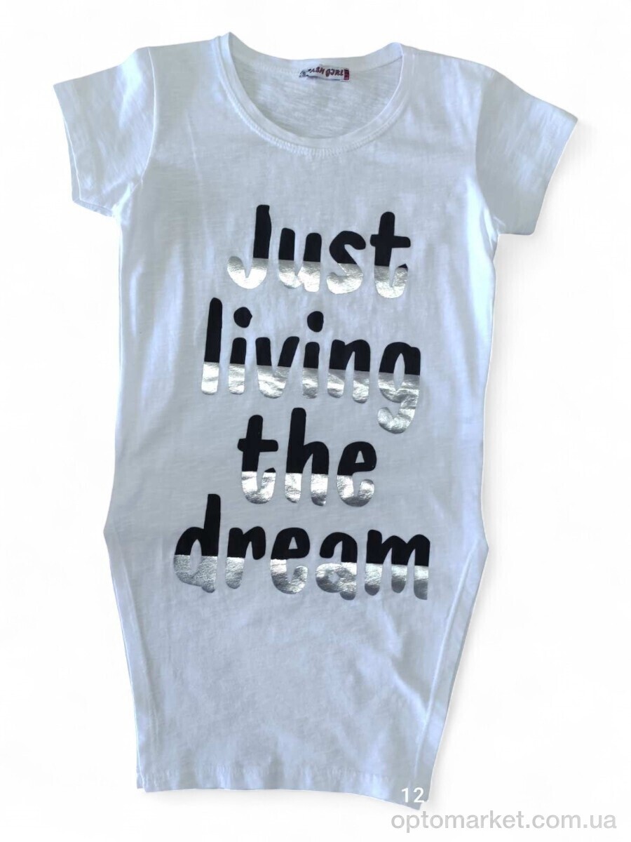 Купить Футболка дитячі 4088 білий ASN Girl білий, фото 1