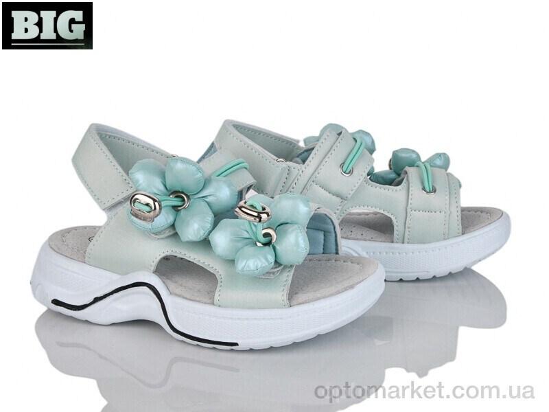 Купить Босоніжки дитячі 4094-8613-4B Башили зелений, фото 1