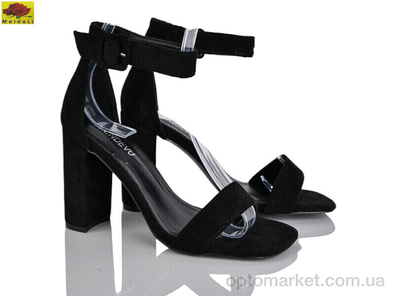 Купить Босоніжки жіночі 41-1 Trendevu чорний, фото 1