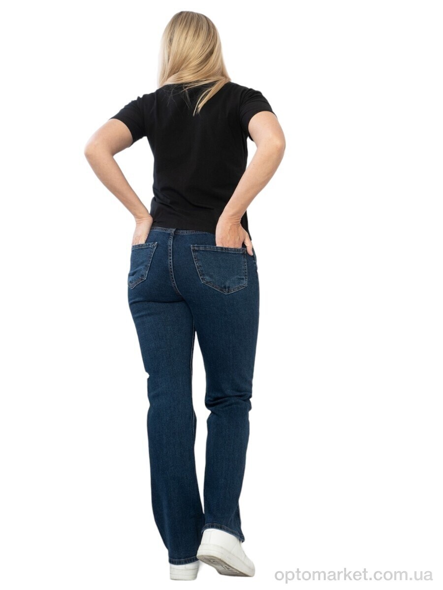 Купить Джинси жіночі 410-023 Real London синій, фото 3
