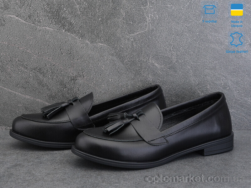 Купить Туфлі жіночі 410-2 Ailinda чорний, фото 2