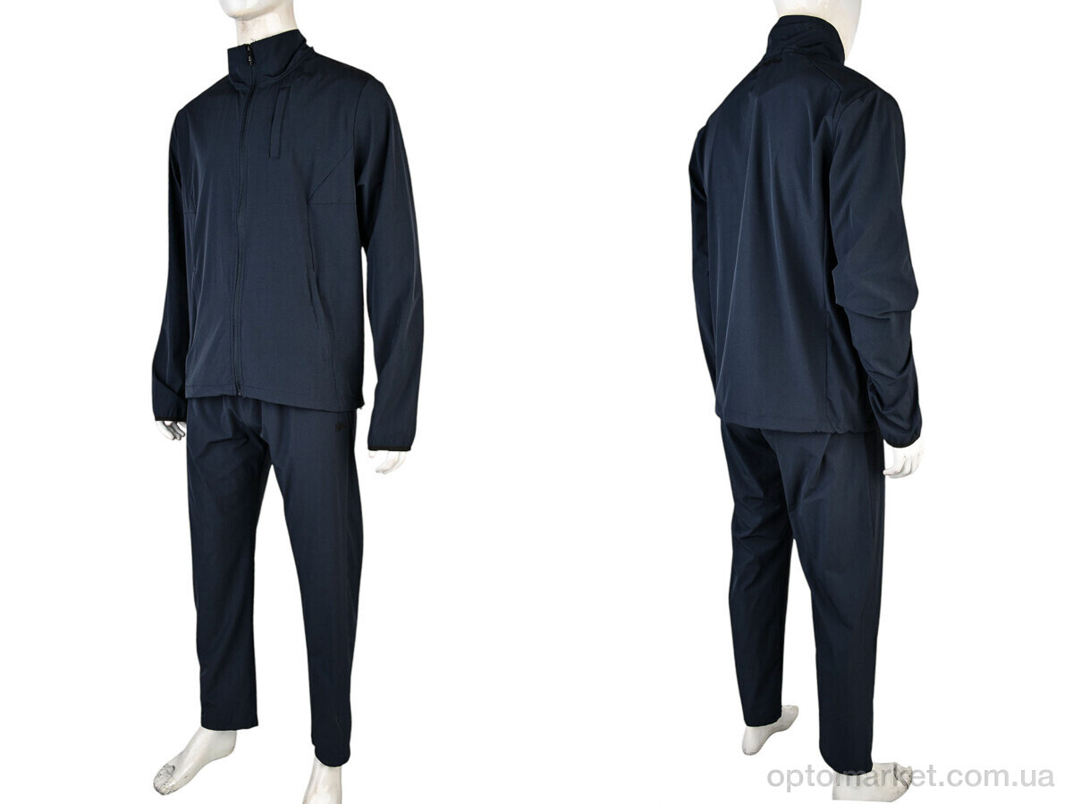 Купить Спортивний костюм чоловічі 4101-A56-2 blue Ale Edition синій, фото 3