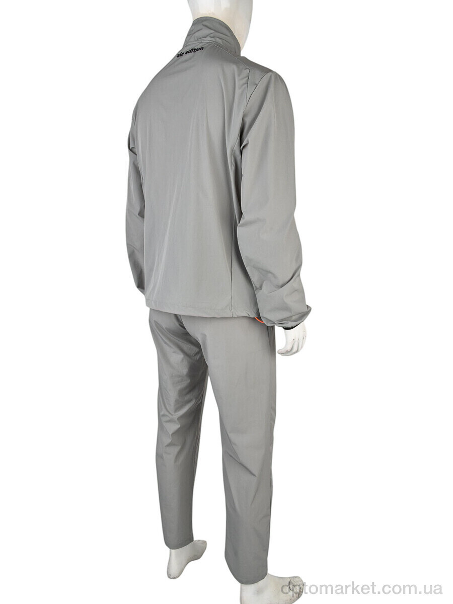 Купить Спортивний костюм чоловічі 4101-A56-3 grey Ale Edition сірий, фото 2