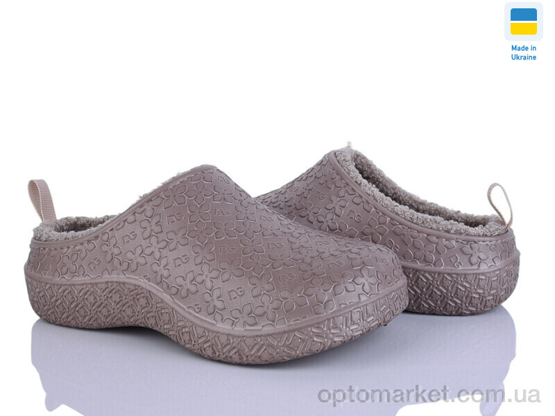 Купить Сабо жіночі 4103 бежевий Dago коричневий, фото 1