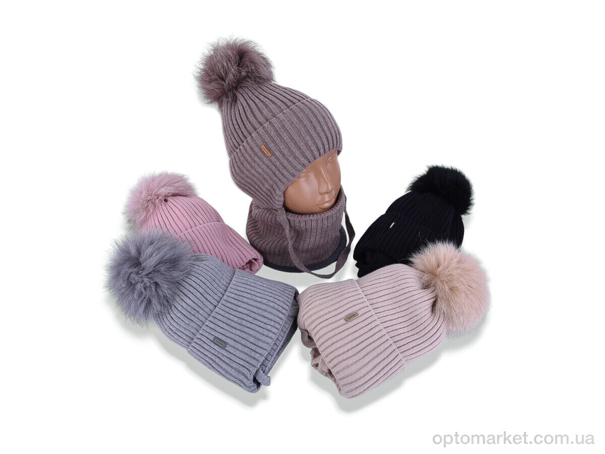 Купить Шапка дитячі 4111VK шапка-баф mix Kraft мікс, фото 1