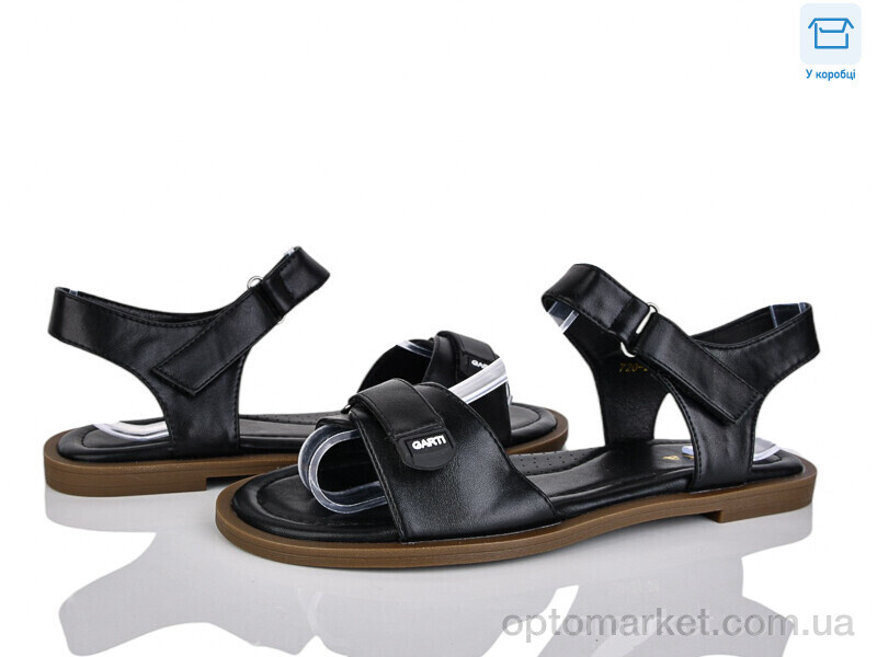 Купить Босоніжки жіночі 4113-720-21 Vika чорний, фото 1