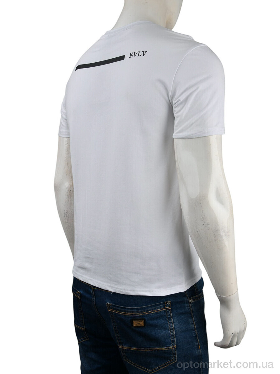 Купить Футболка чоловічі 4117-NT48-12-2 white Nana білий, фото 2