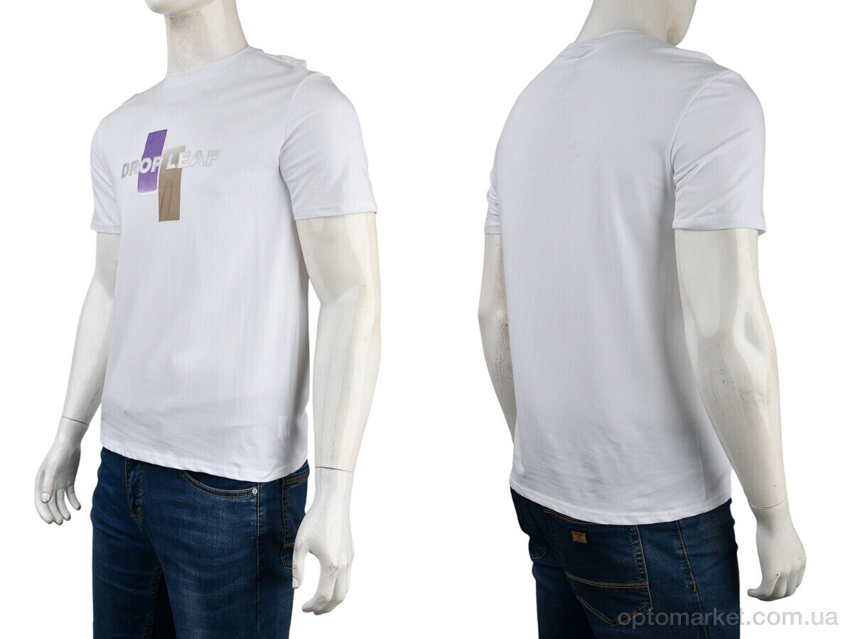 Купить Футболка чоловічі 4117-NT48-13-2 white Nana білий, фото 3