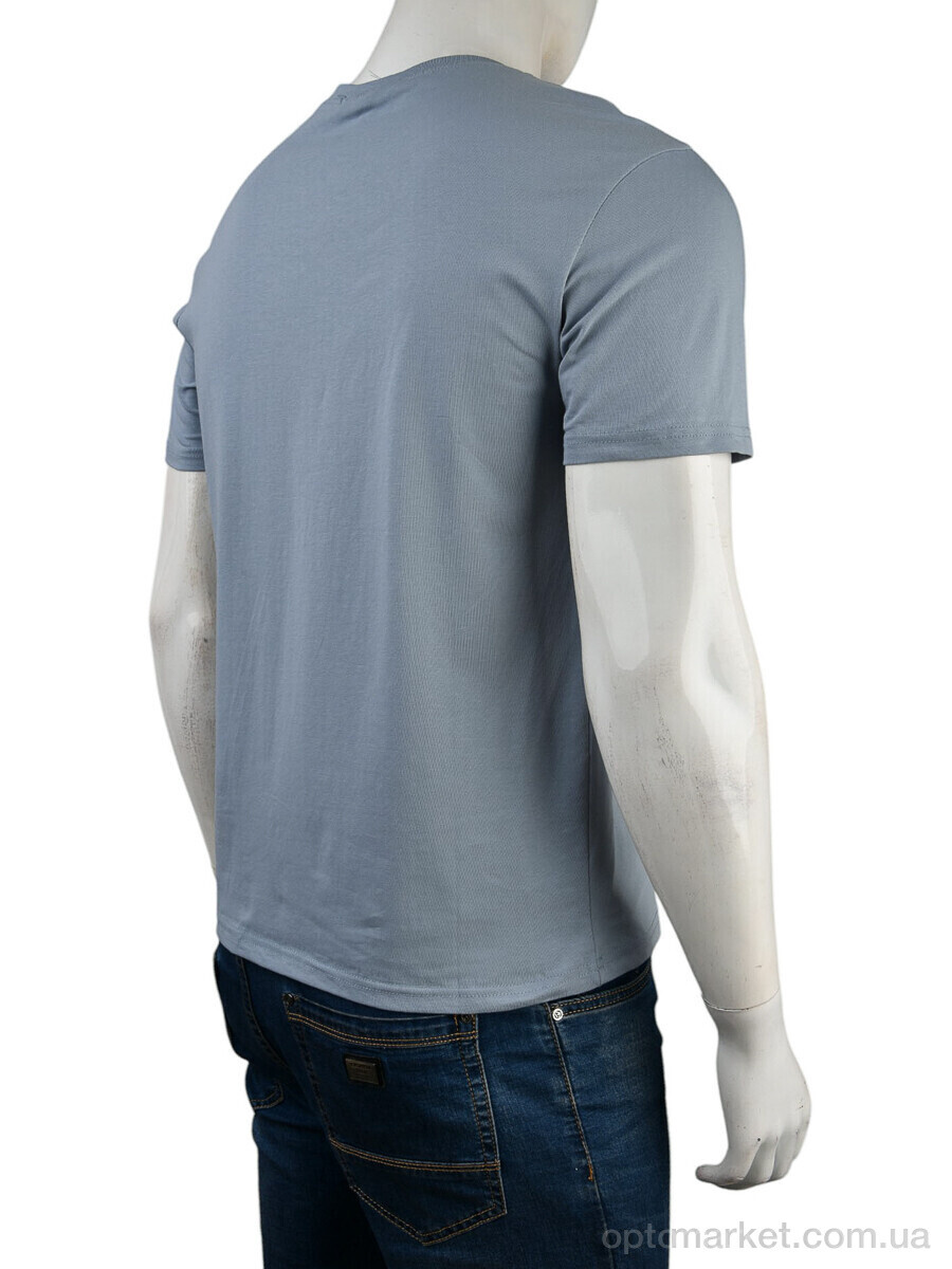 Купить Футболка чоловічі 4117-NT48-13-5 grey Nana сірий, фото 2