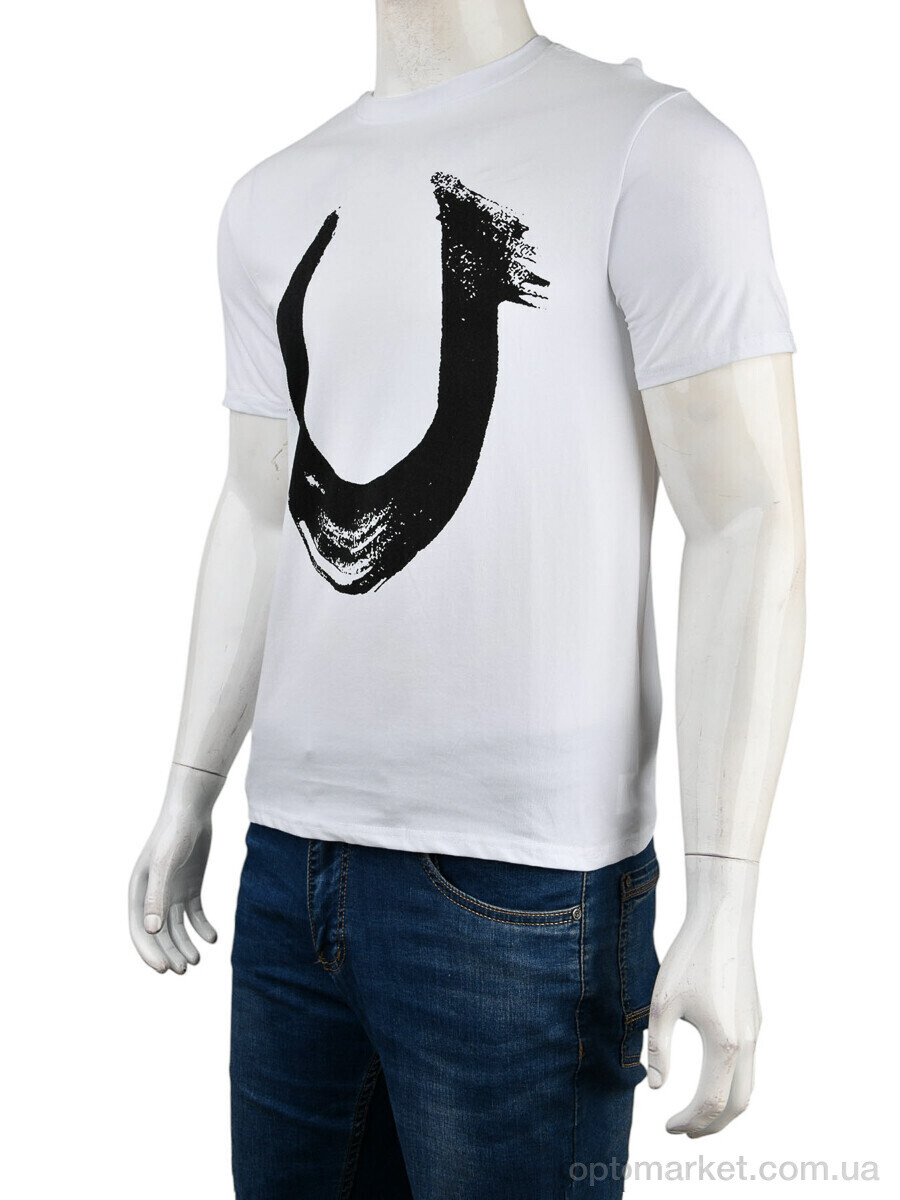 Купить Футболка чоловічі 4117-NT48-15-2 white Nana білий, фото 1