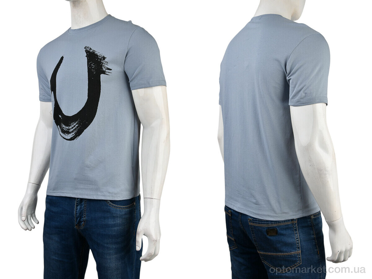 Купить Футболка чоловічі 4117-NT48-15-5 blue Nana синій, фото 3