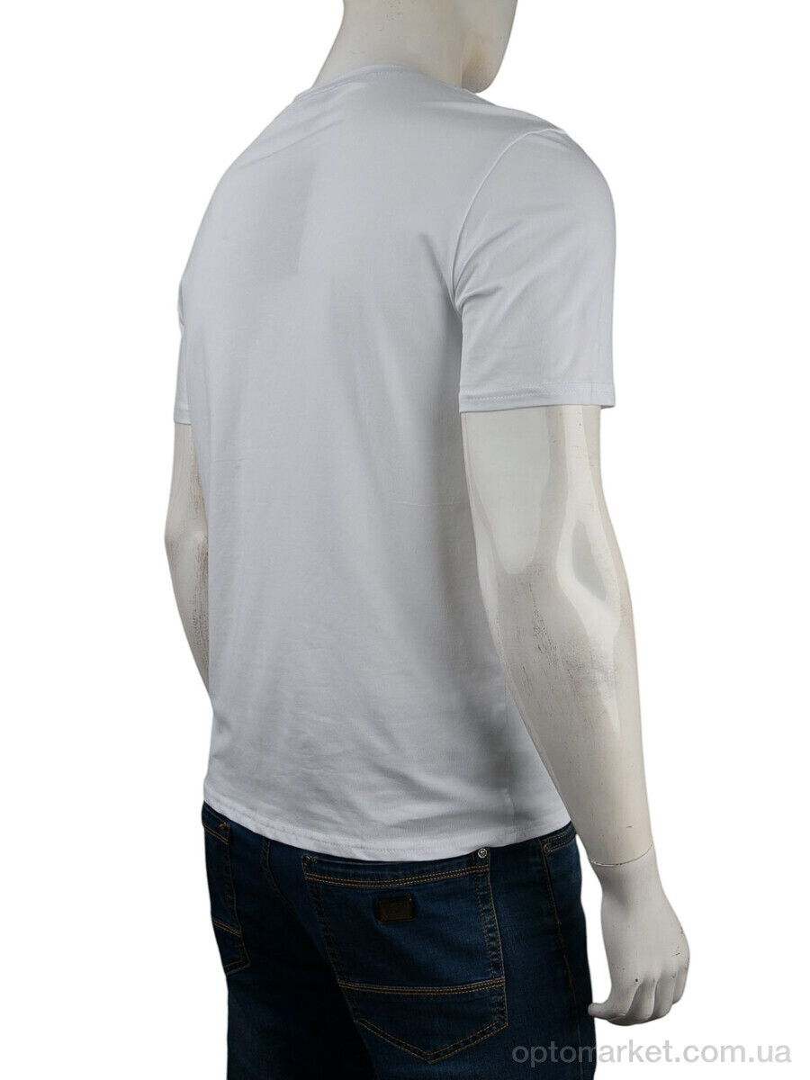 Купить Футболка чоловічі 4117-NT48-17-2 white Nana білий, фото 2