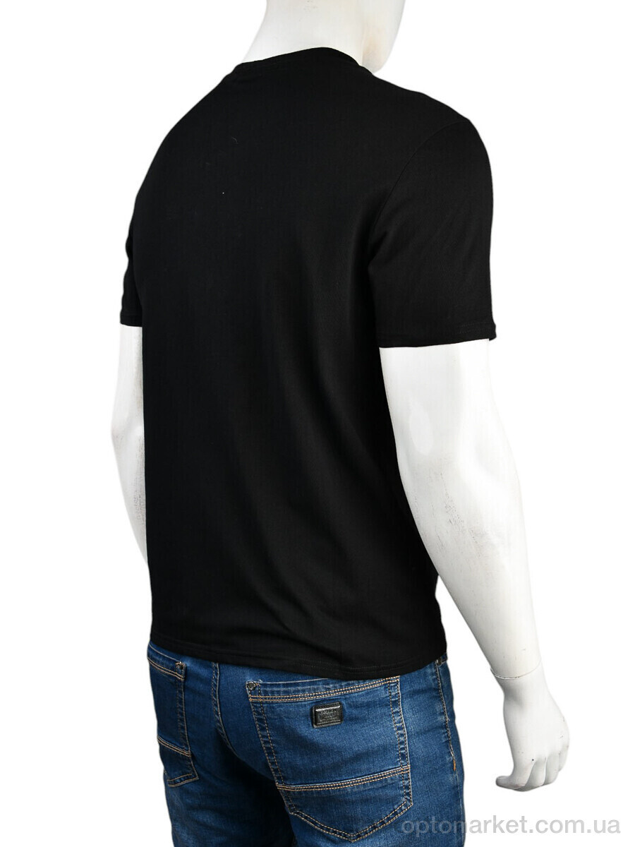 Купить Футболка чоловічі 4117-NT48-19-1 black Nana чорний, фото 2