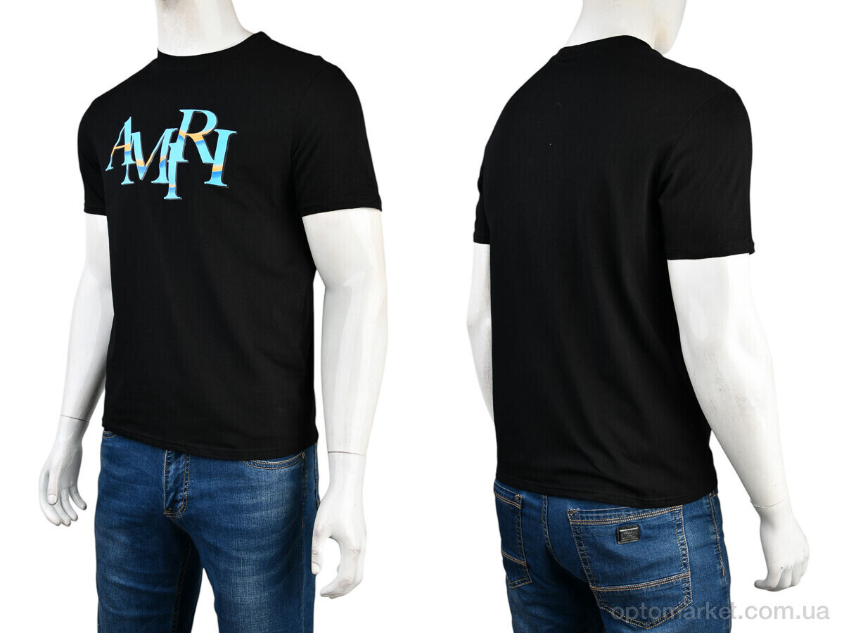 Купить Футболка чоловічі 4117-NT48-19-1 black Nana чорний, фото 3